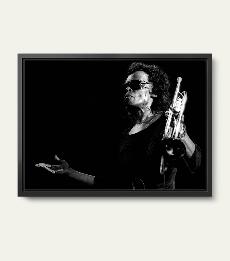 Miles Davis サイン色紙 アート フレーム付き Miles Davis | Fine Art